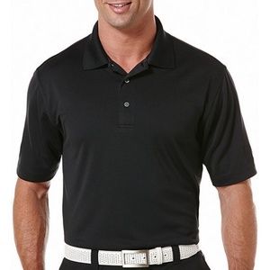Men’s Large Plain Black Polo